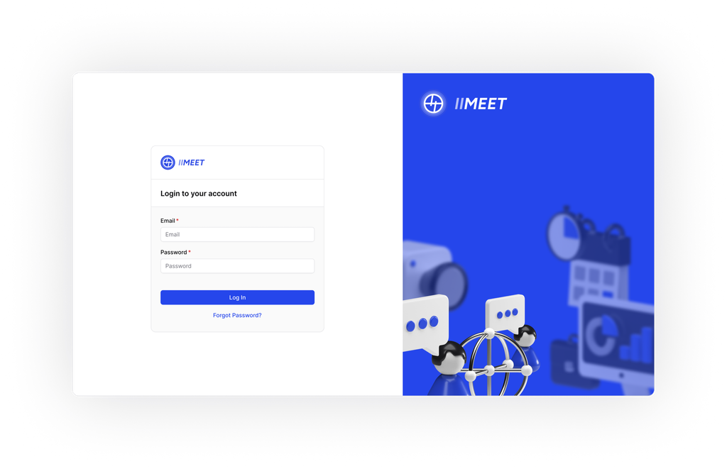 11meet login panel