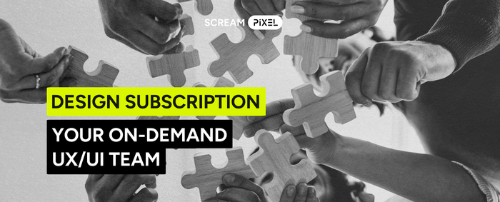 Cover for article Design subscription - your on-demand UX/UI team