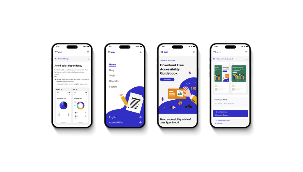 A11Y Guide — panel logowania