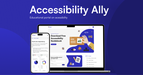 desktop version of Accessibility made easier: a11y-guide.com cover